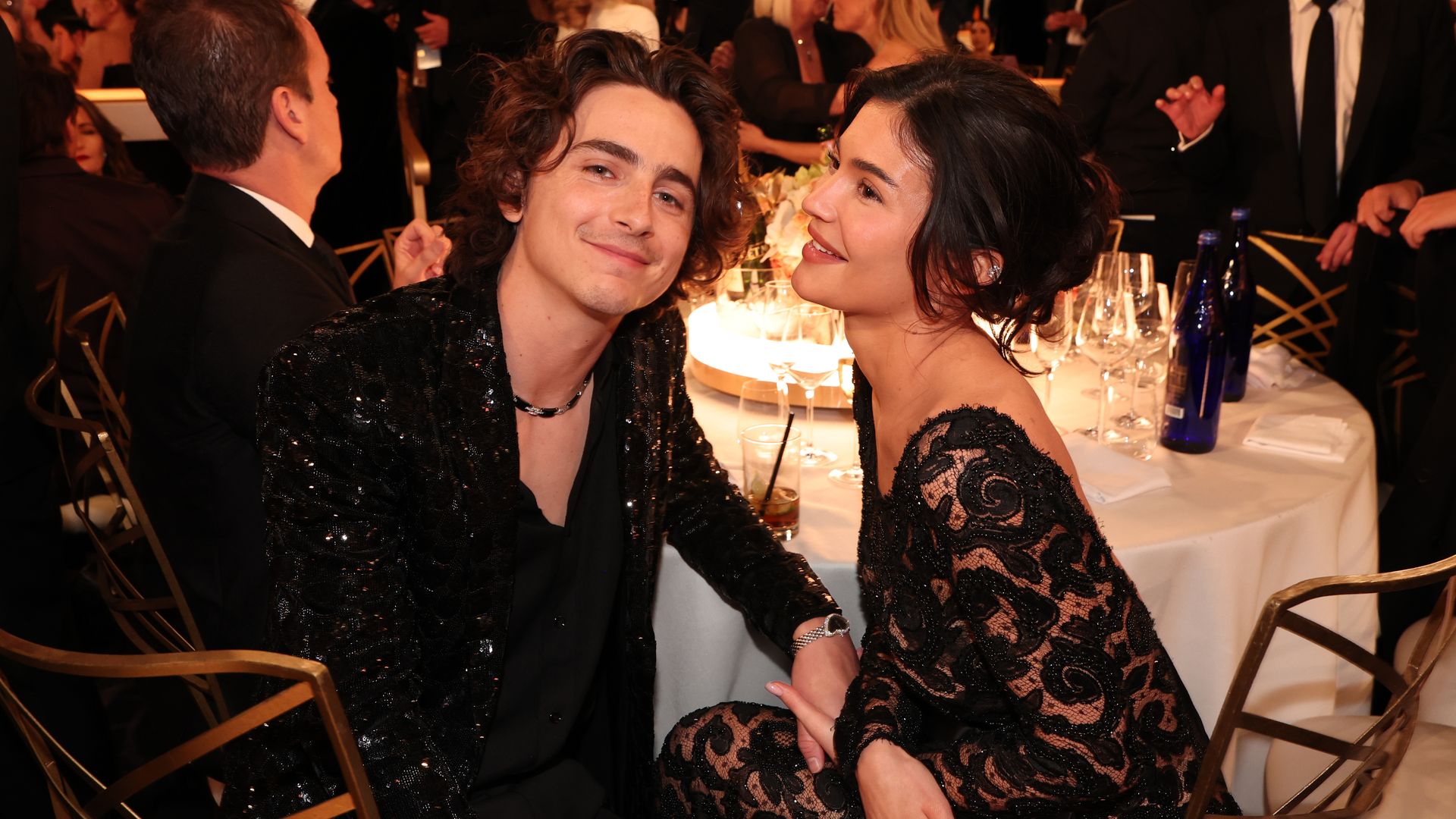 Kylie Jenner and Timothée Chalamet enjoy a rare night out at TCL Chinese Theatre