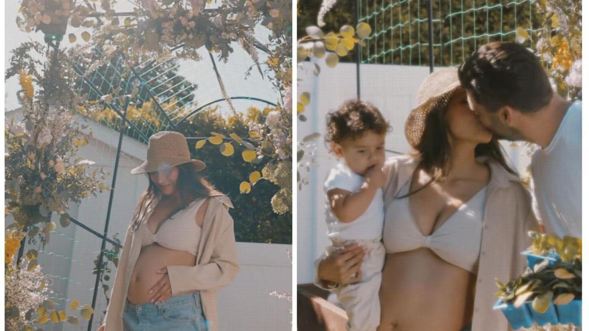 Desi Perkins announces she’s pregnant with second child following fertility struggles