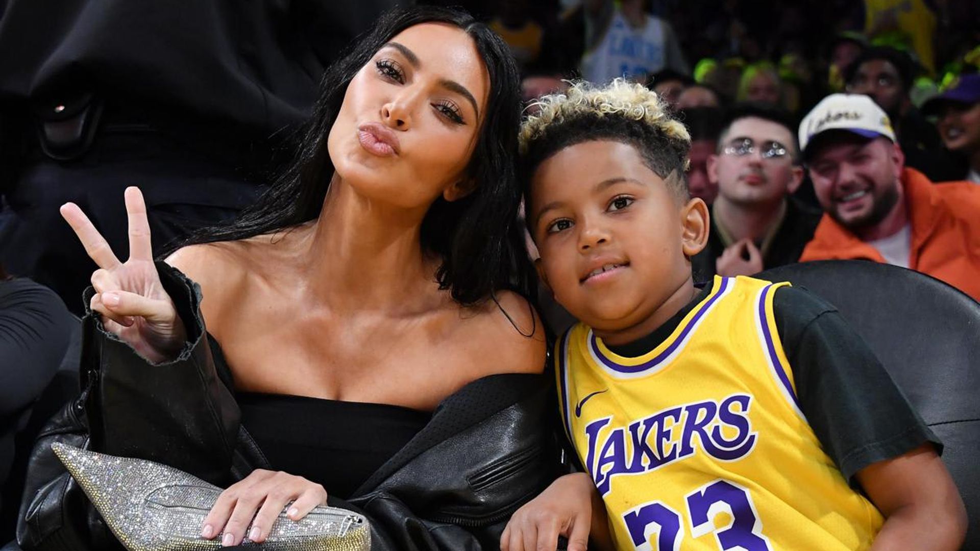 Kim Kardashian’s son celebrates his birthday with blonde hairstyle and LeBron James’ jersey