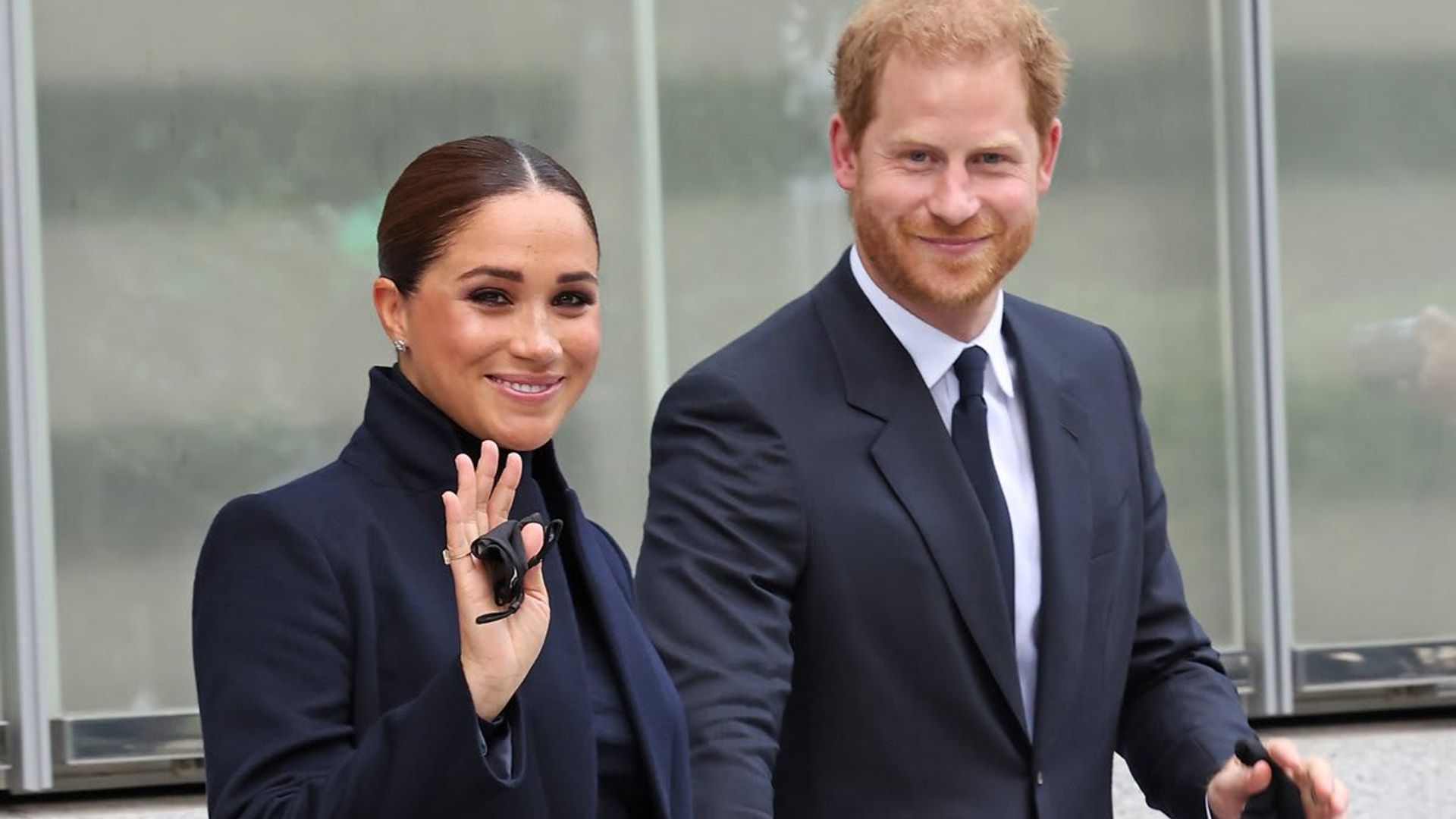 Meghan Markle says it’s ‘wonderful to be back’ in NY during outing with Prince Harry