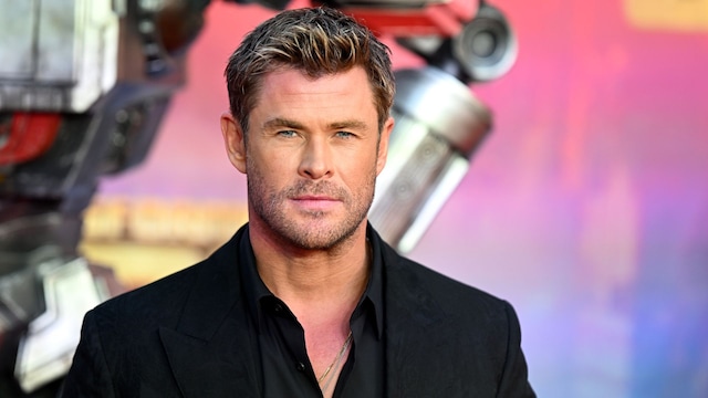 LONDON, ENGLAND - SEPTEMBER 19: Chris Hemsworth attends the European Premiere of "Transformers One" at Cineworld Leicester Square on September 19, 2024 in London, England. (Photo by Samir Hussein/Getty Images)