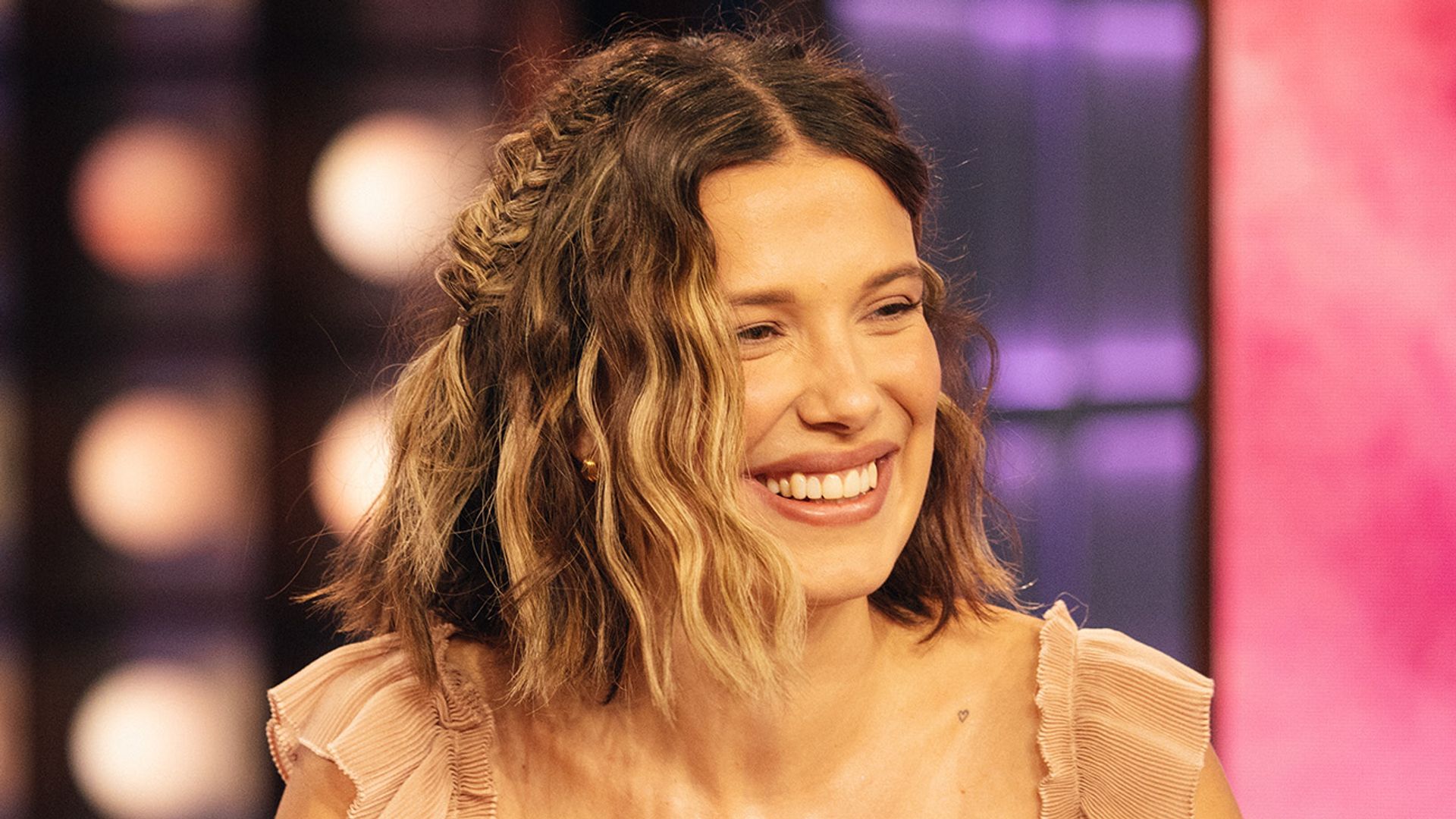 Millie Bobby Brown Stuns in Daring Sheer Corset Dress