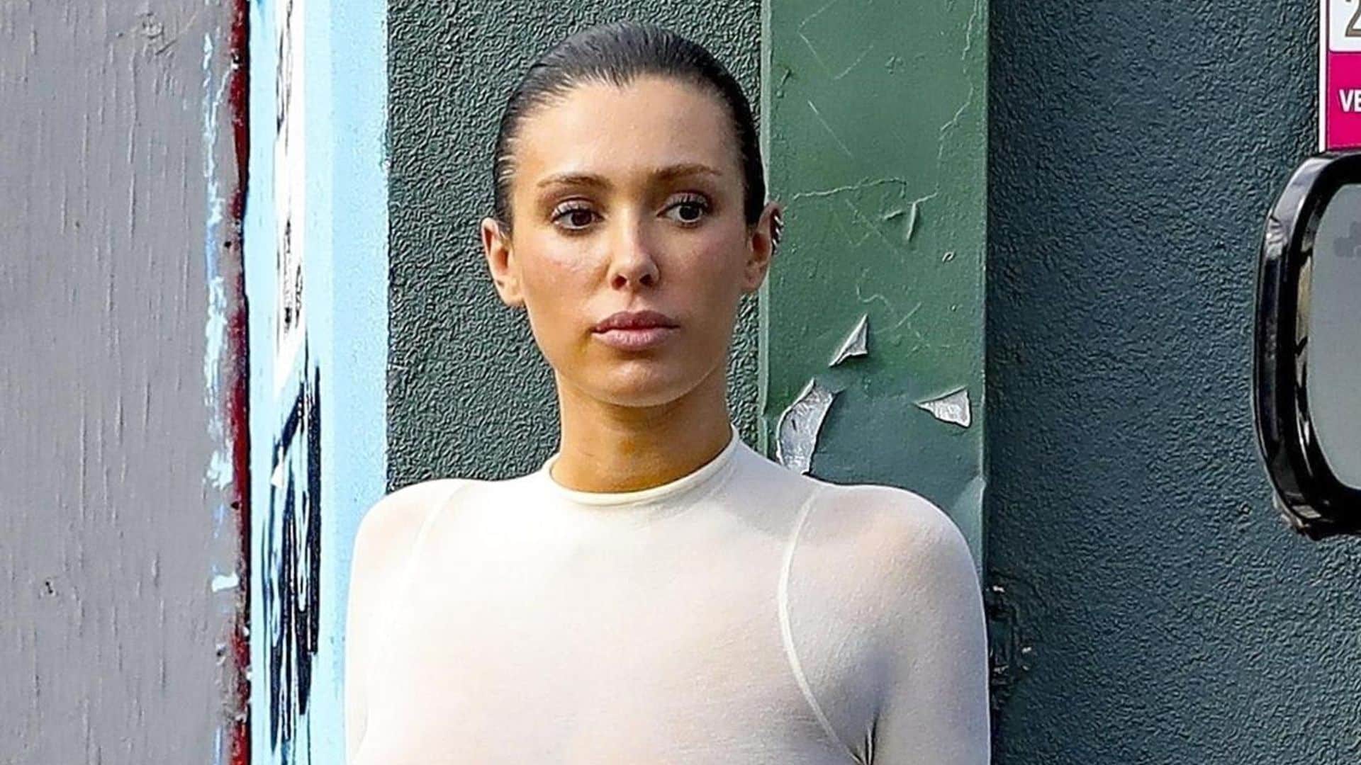 Bianca Censori steps out in metallic bodysuit in latest outing with Kanye West and his kids