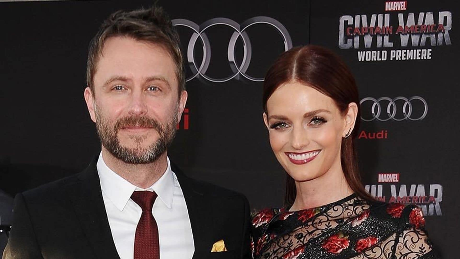 Lydia Hearst marries Chris Hardwick in a stunning Christian Siriano gown