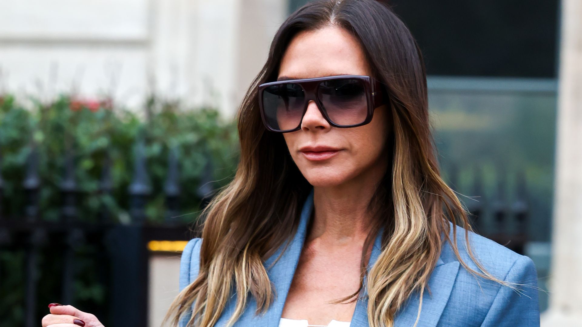 Victoria Beckham looks radiant in figure-hugging gown with thigh-high slits in Paris, says she is 'grateful' for her family