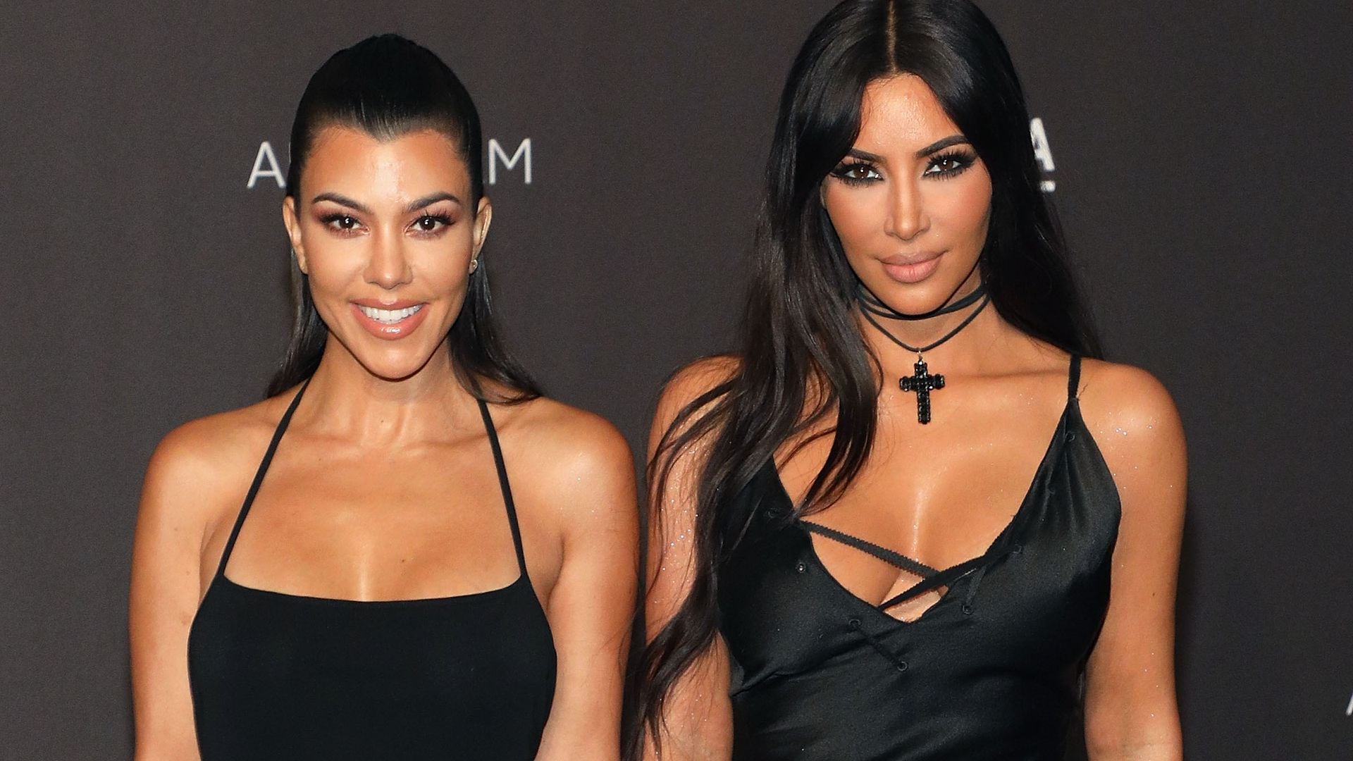 Kim and Kourtney Kardashian look like twins in leopard-print looks: See pics