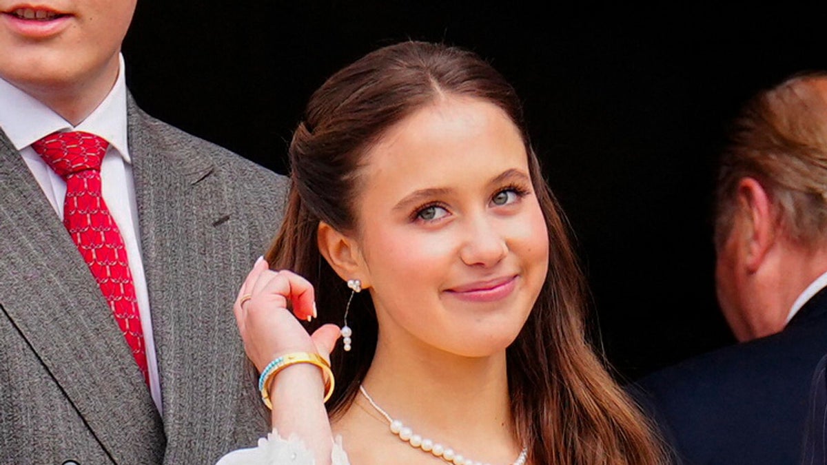 Princess Josephine's 3D Floral Confirmation Dress: Full Look