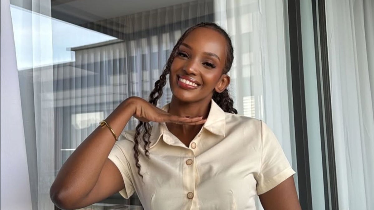 Miss World Uganda wears jawdroping C-section gown during competition