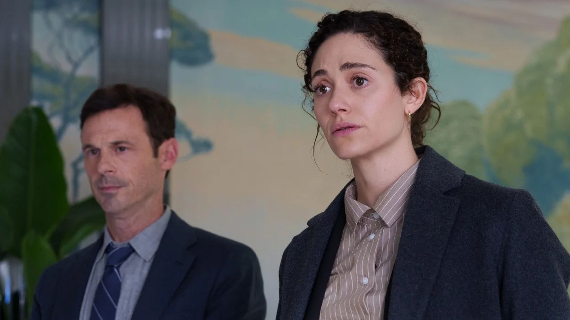 Scoot McNairy and Emmy Rossum in 'Furious'