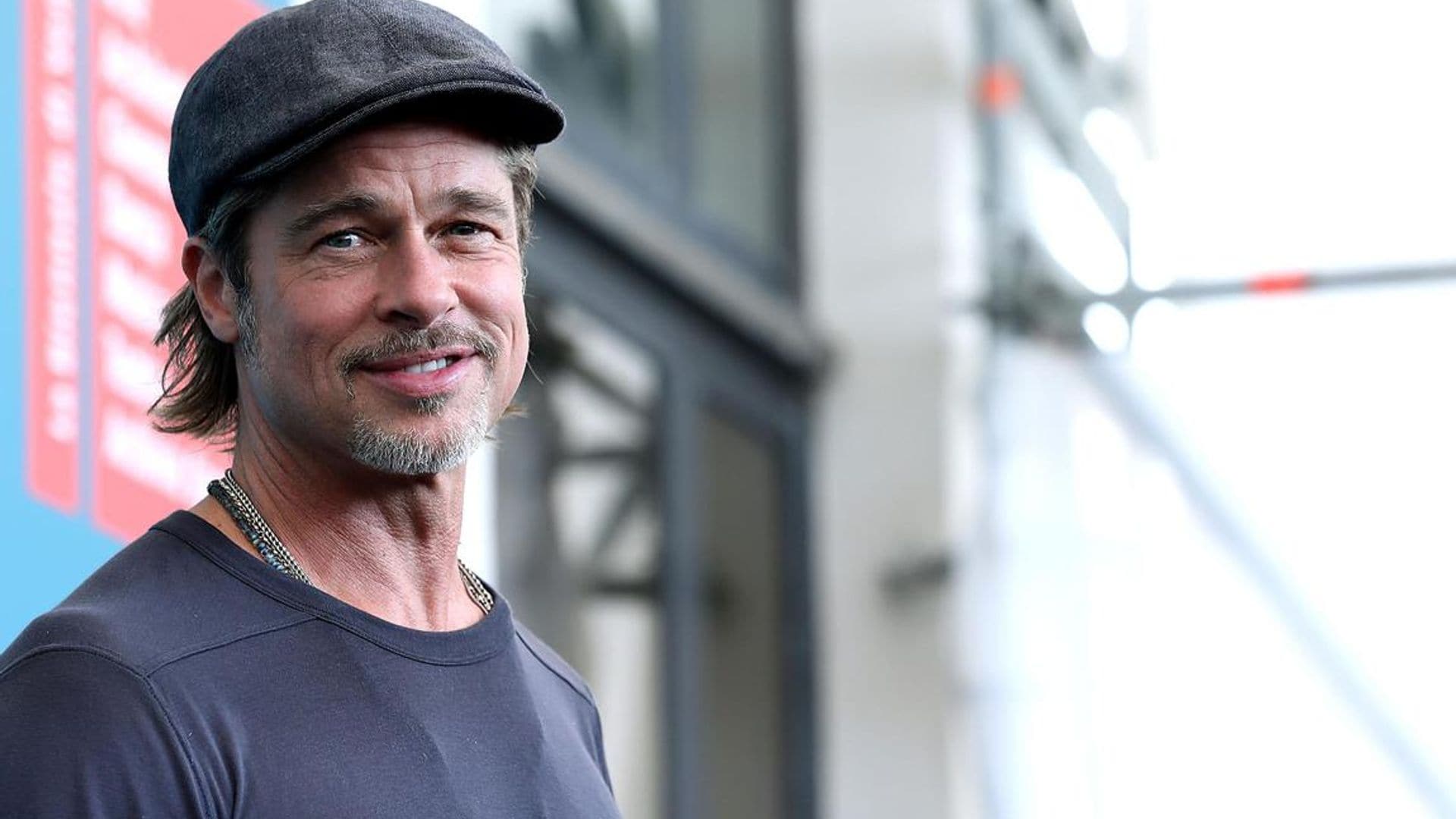 Brad Pitt tears up as he gives an emotional surprise present to his ‘sister’