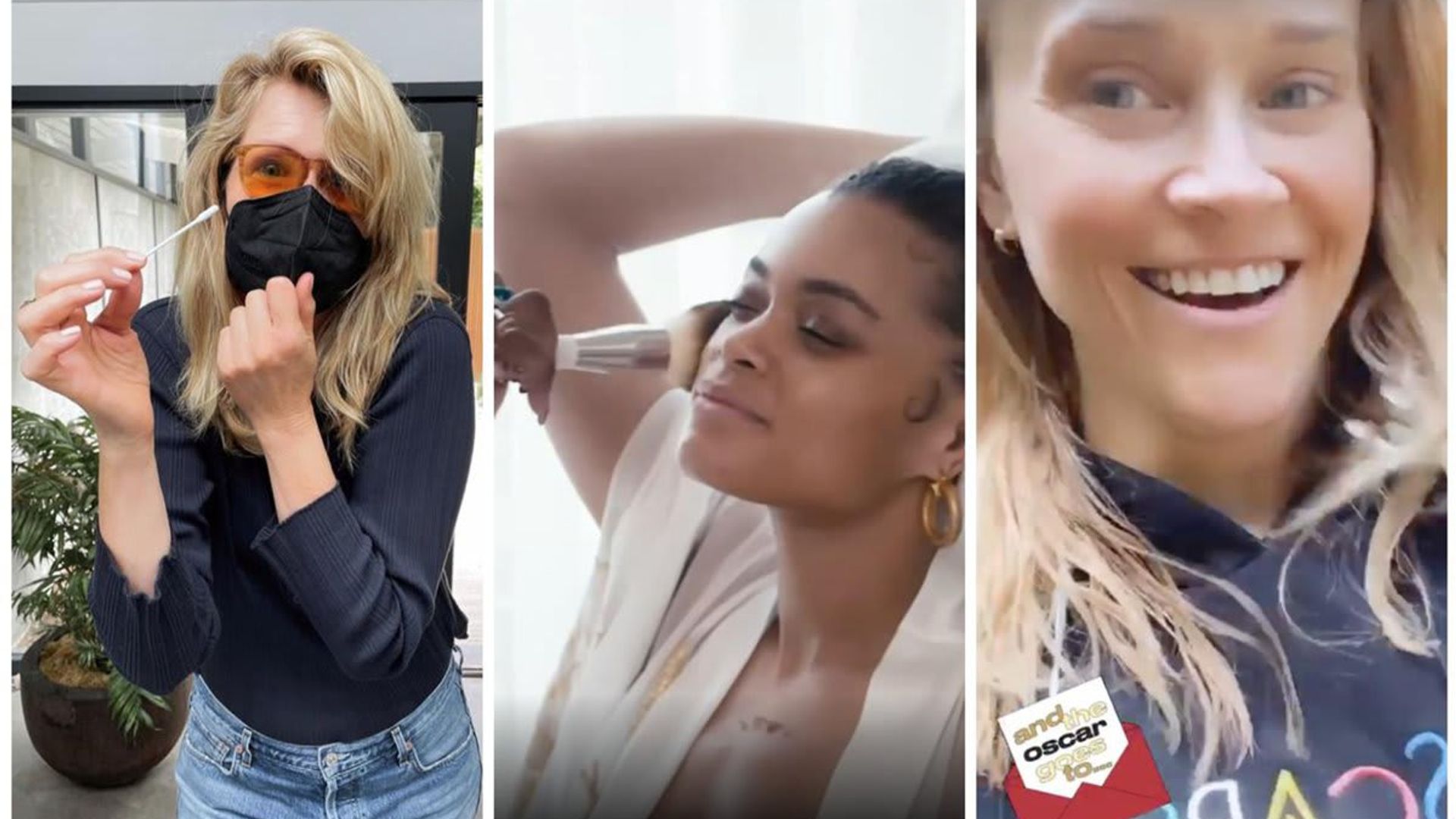 Oscars 2021: How Reese Witherspoon, Andra Day and more stars are getting ready