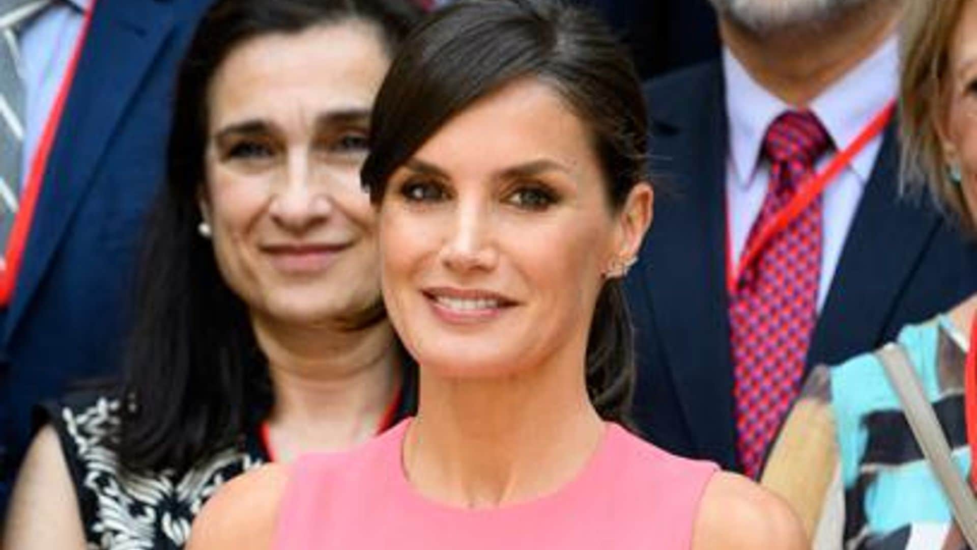 Queen Letizia shows us how to rock the chicest ponytail for summer