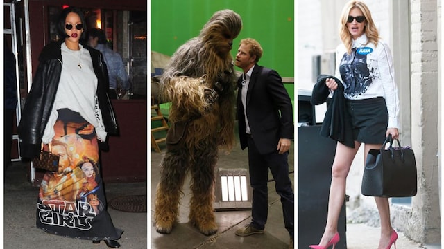 Celebrities also love Star Wars