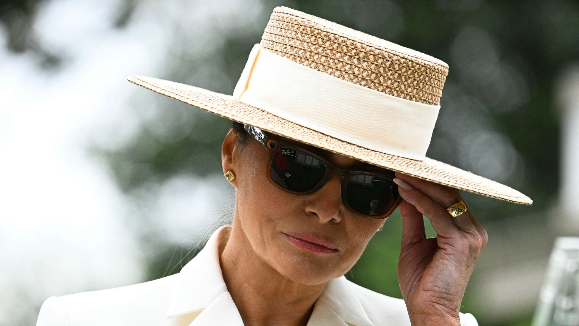 Melania Trump’s signature shades get a tech upgrade with Ray-Ban Meta
