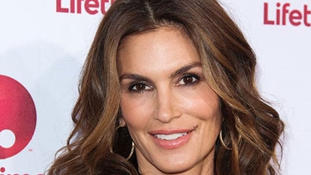 Cindy Crawford was one of the original supermodels