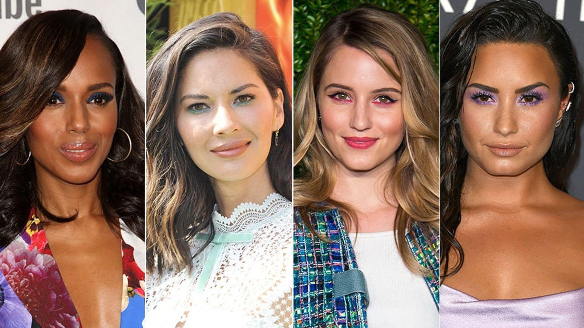 Colored eyeliner: Celebrity beauty looks to get inspired by