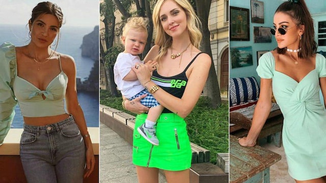 Fashion influencers collage