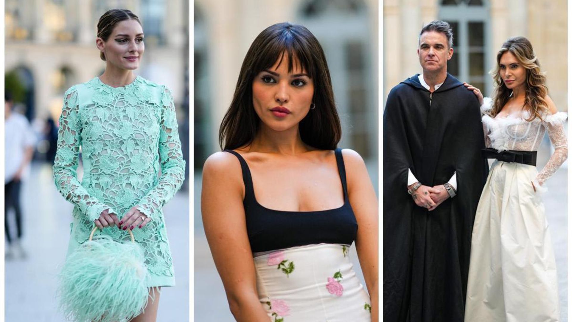 Eiza González, Robbie Williams, Olivia Palermo and more celebs at Giambattista Valli show in Paris