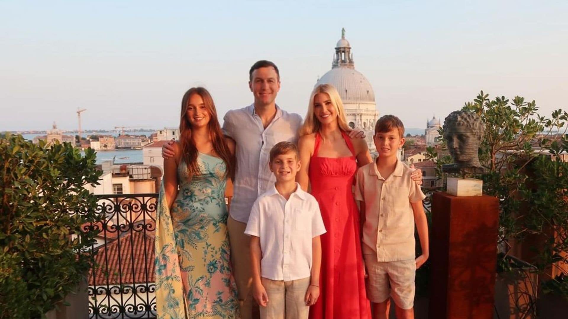 Ivanka Trump and family sightsee in Venice ahead of Jeff Bezos and Lauren Sánchez’s star-studded wedding weekend
