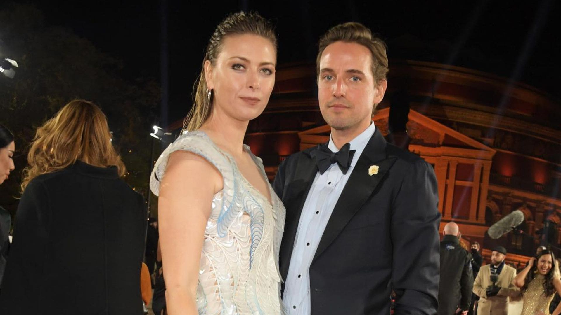Maria Sharapova is expecting her first child with Alexander Gilkes