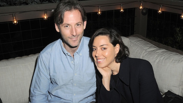 Jeff Baena and Aubrey Plaza 