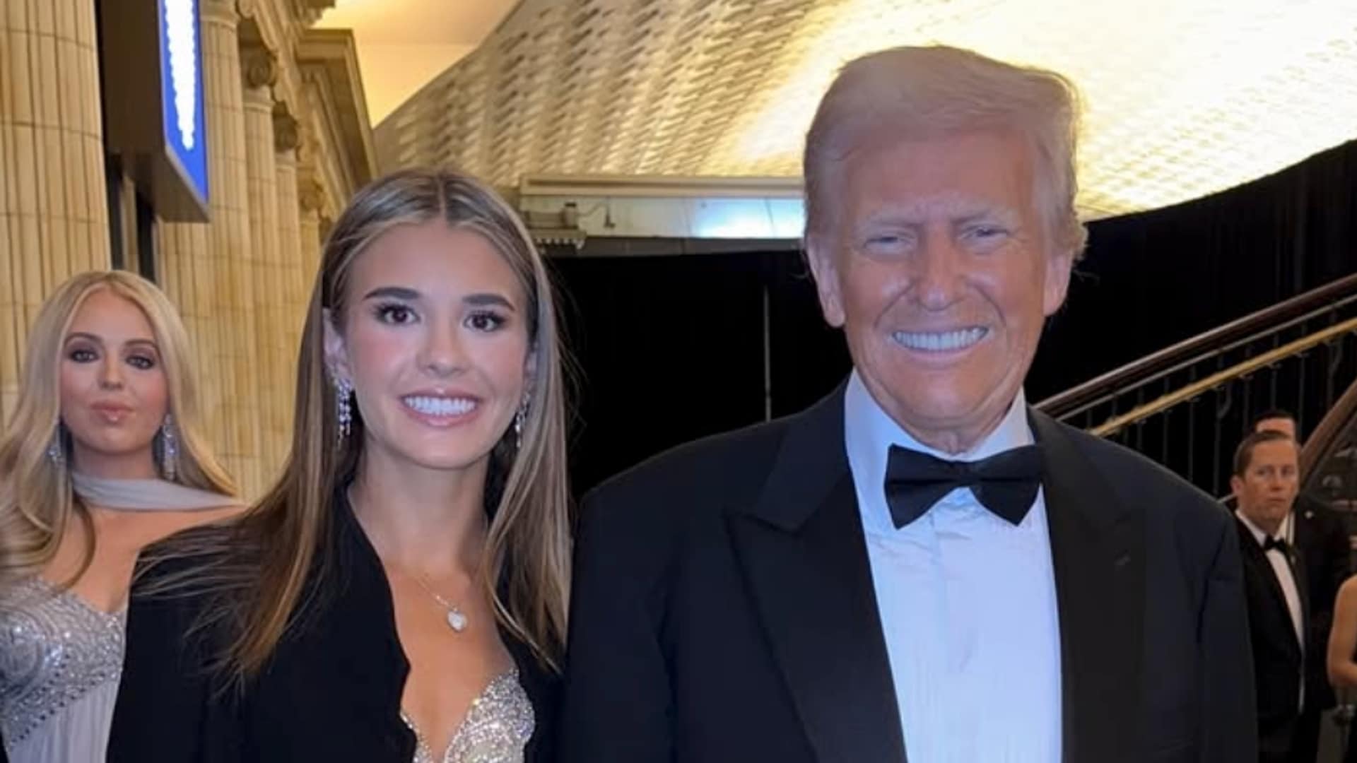 Kai Trump and Donald Trump 