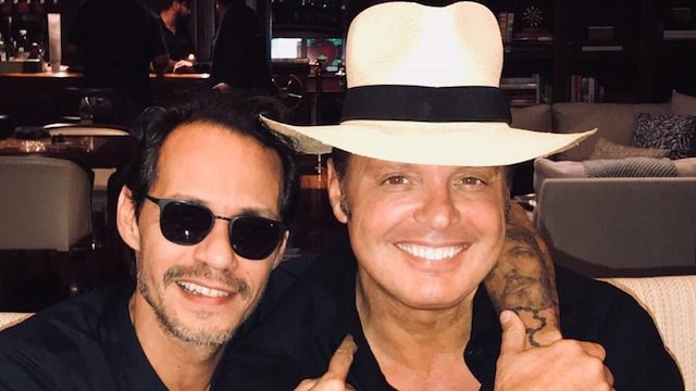 Marc Anthony y Luis Miguel