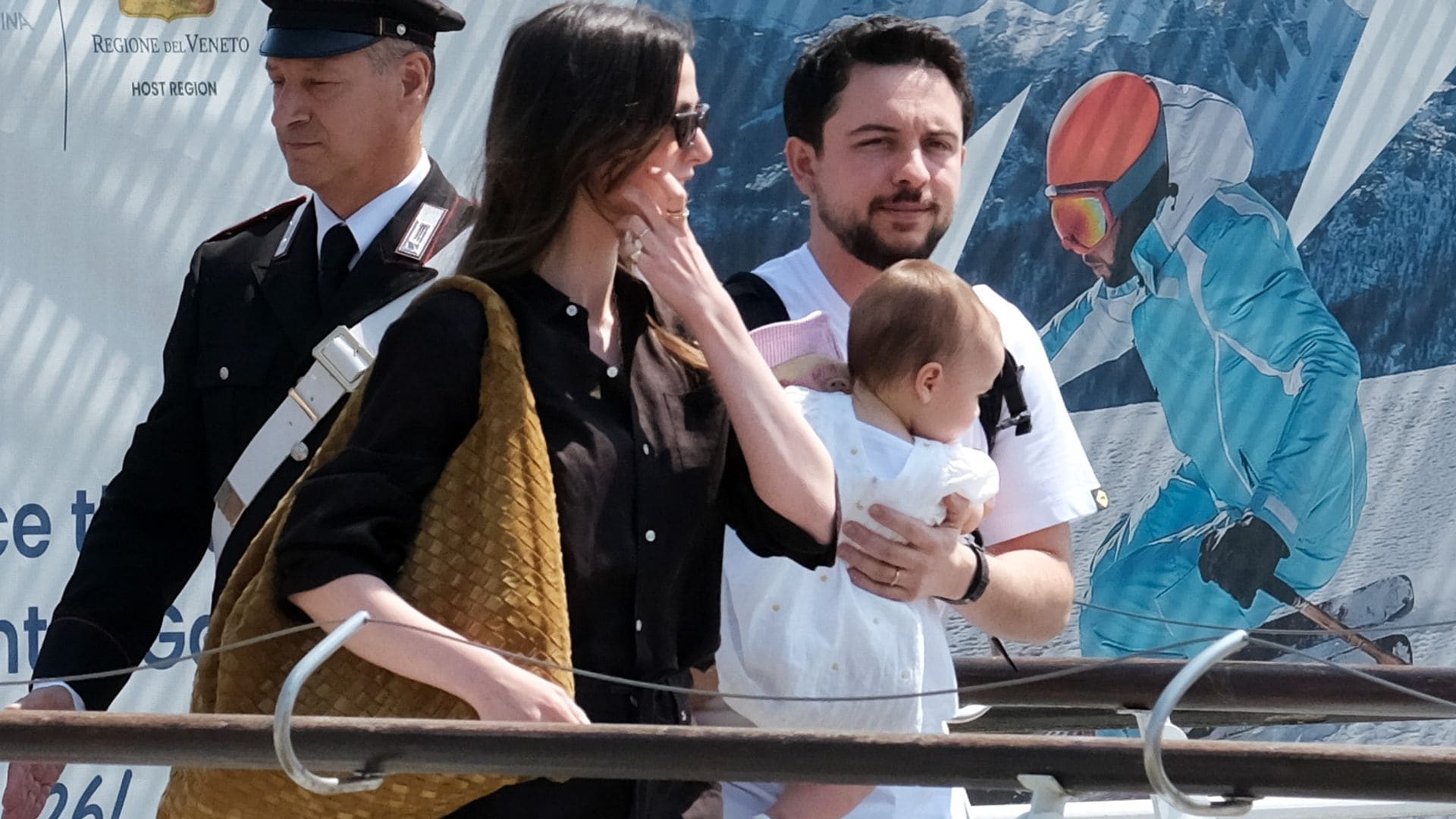 Royal baby spotted in Venice with parents ahead of Jeff Bezos and Lauren Sánchez's wedding