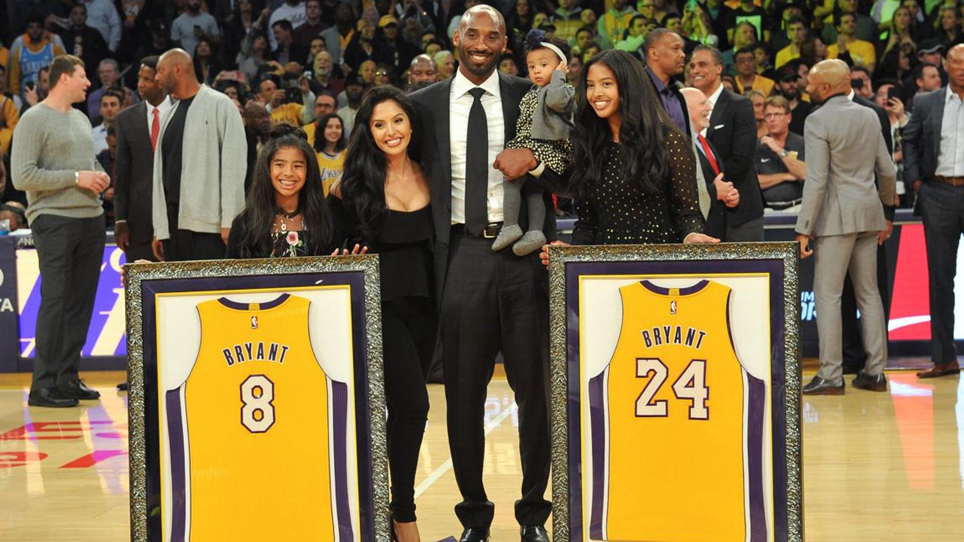 Vanessa Bryant will receive a very special gift in honor of Kobe and Gianna Bryant