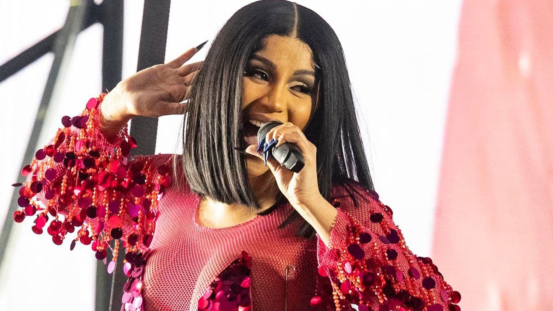 Cardi B gets first face tattoo in red ink: Is this a new trend?