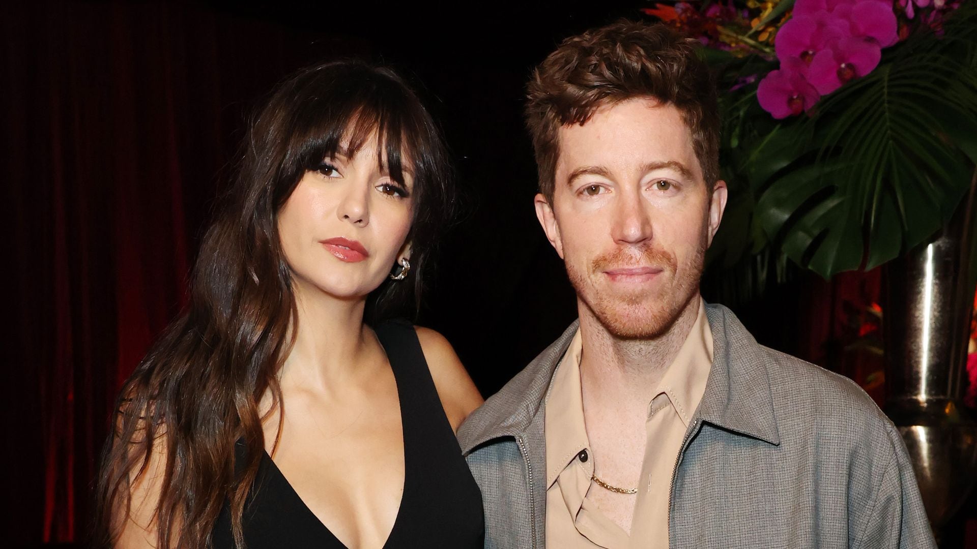 Shaun White and his fiancée Nina Dobrev share two wheels in NYC