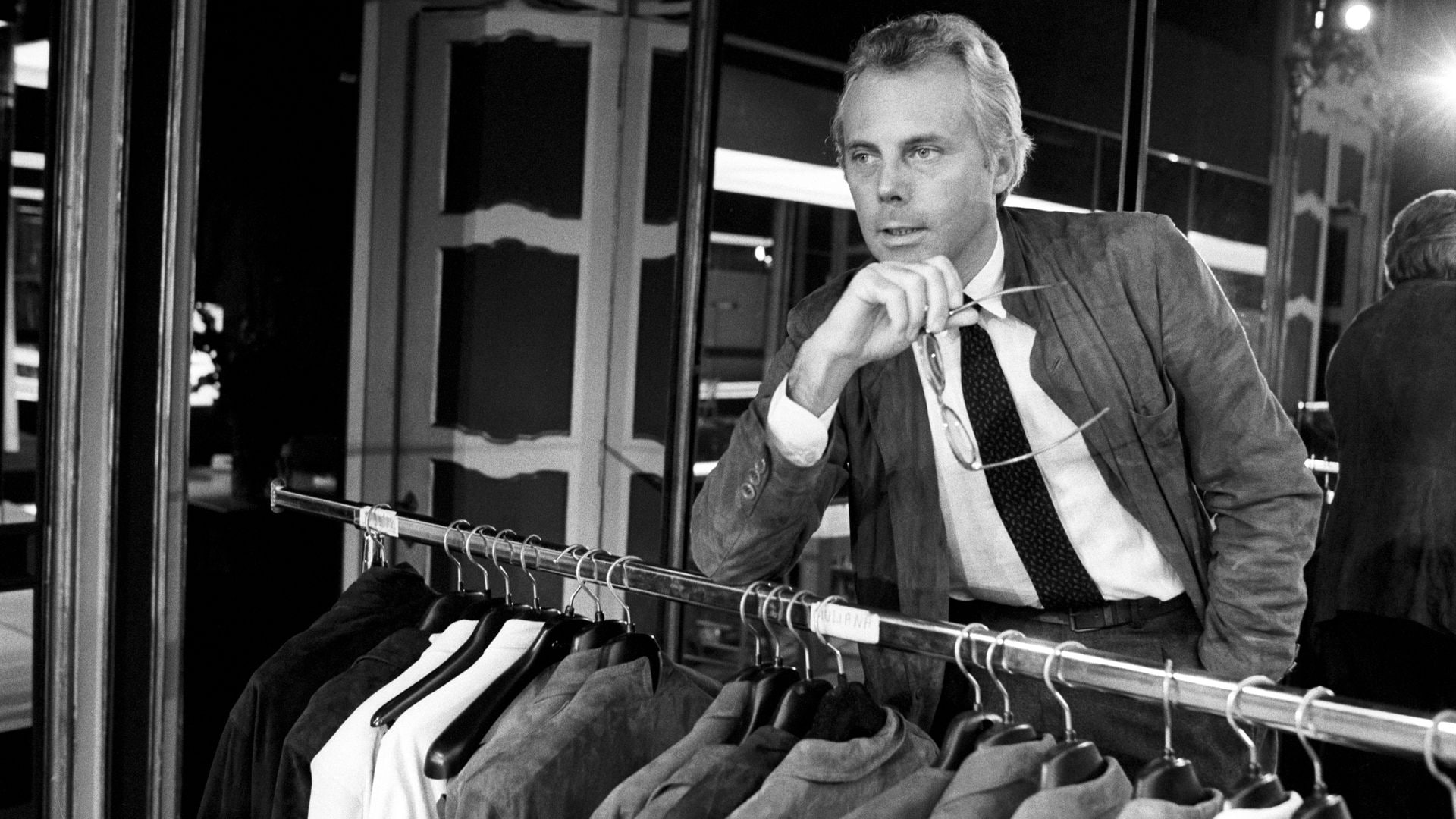 Portrait of the Italian designer Giorgio Armani. Seventies (Photo by Adriano Alecchi/Mondadori via Getty Images) 