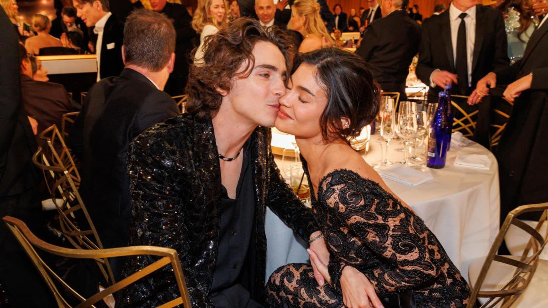 Kylie Jenner and Timothée Chalamet enjoy a night out at New York City’s trendiest dining spot