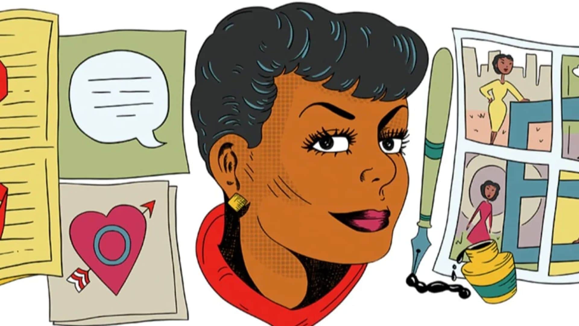 Google Doodle honors the first African-American woman cartoonist, Jackie Ormes
