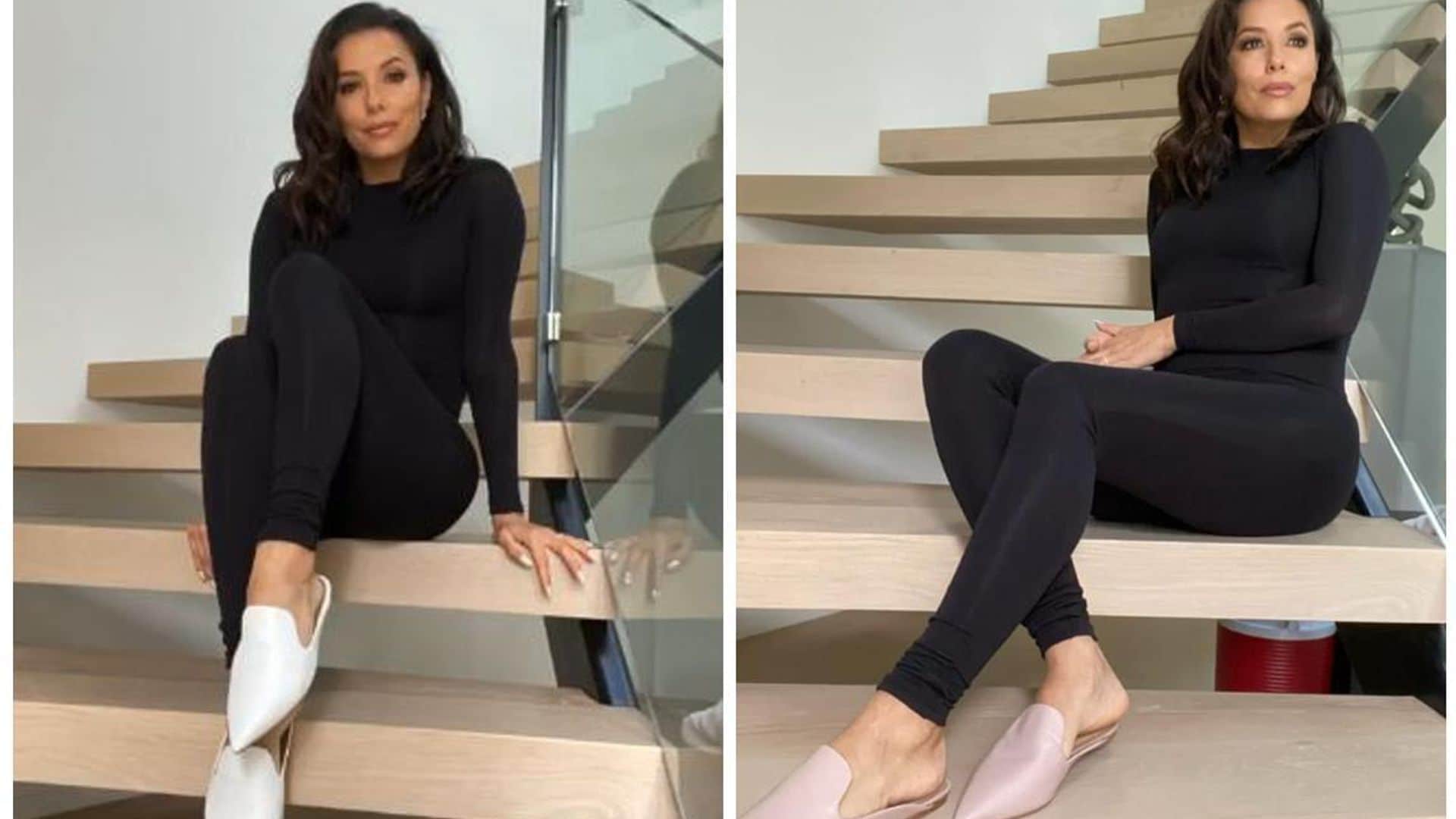 Eva Longoria found the perfect shoe style to wear this summer besides sandals