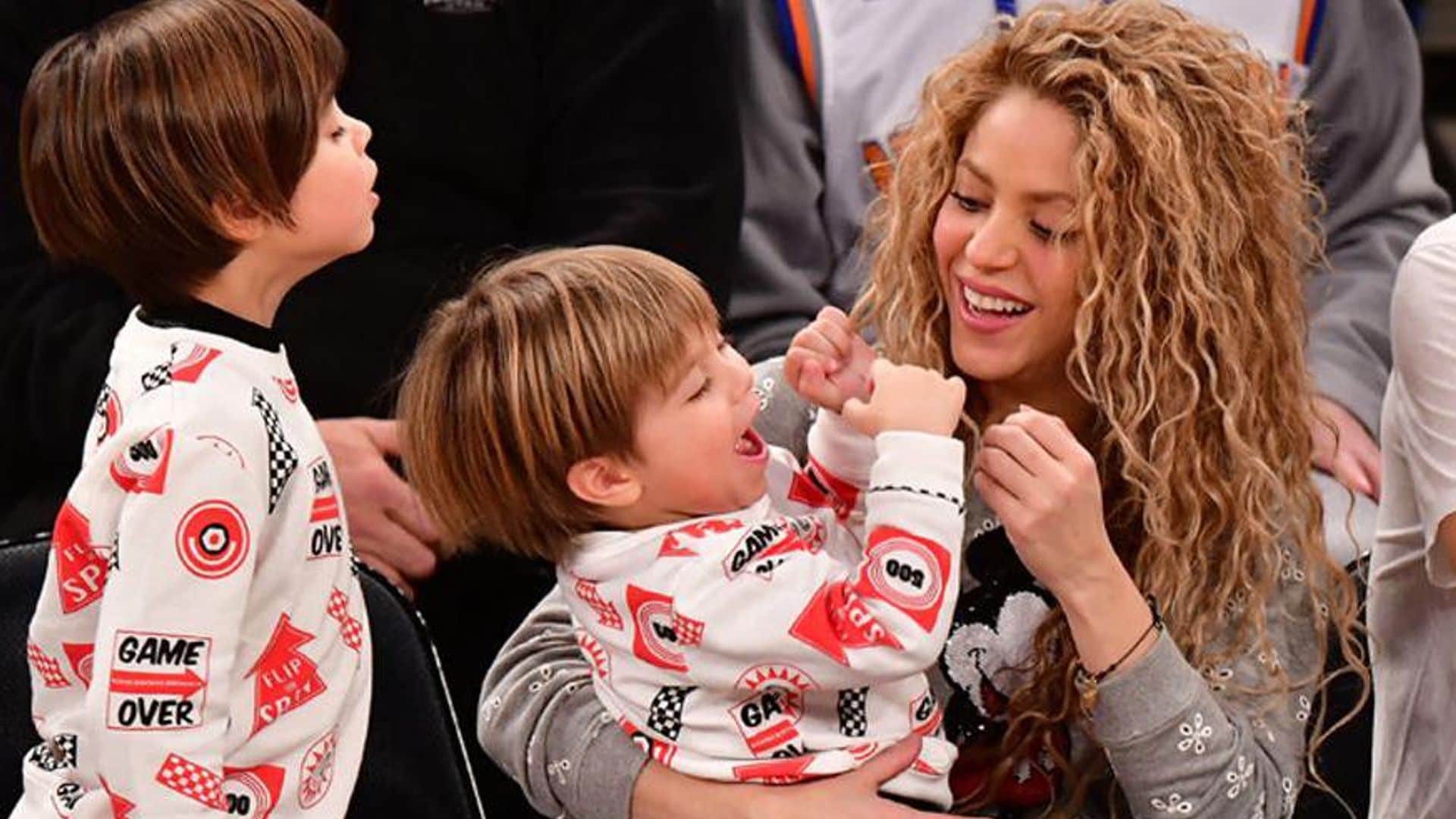Shakira's children prayed for her during one of her toughest moments