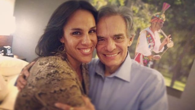 Jose Jose con su hija