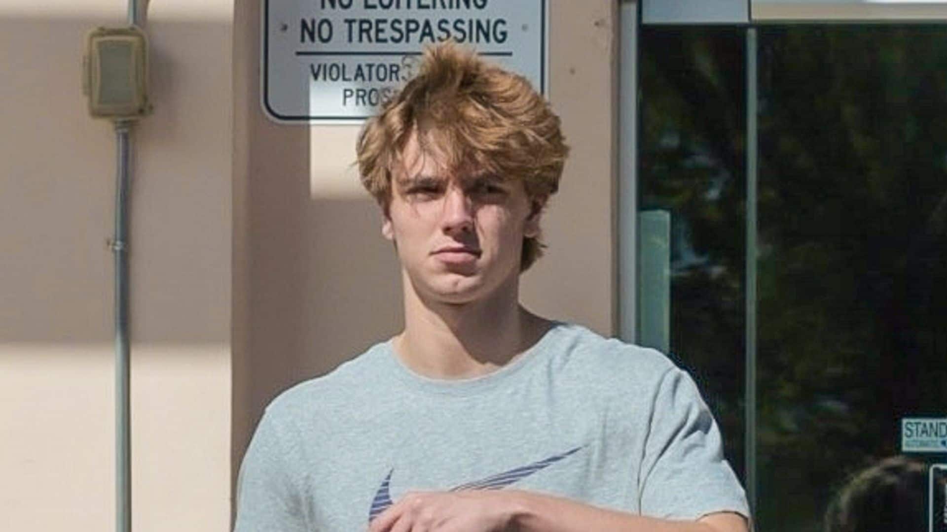 His public appearance takes place as his parents, Britney Spears and Kevin Federline, are clashing publicly