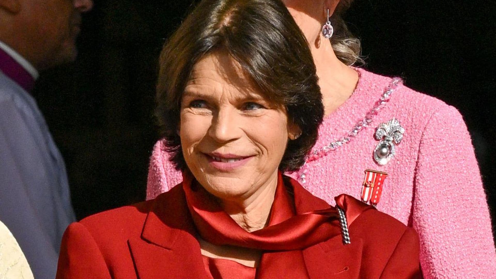Princess Stephanie of Monaco welcomes first grandchild