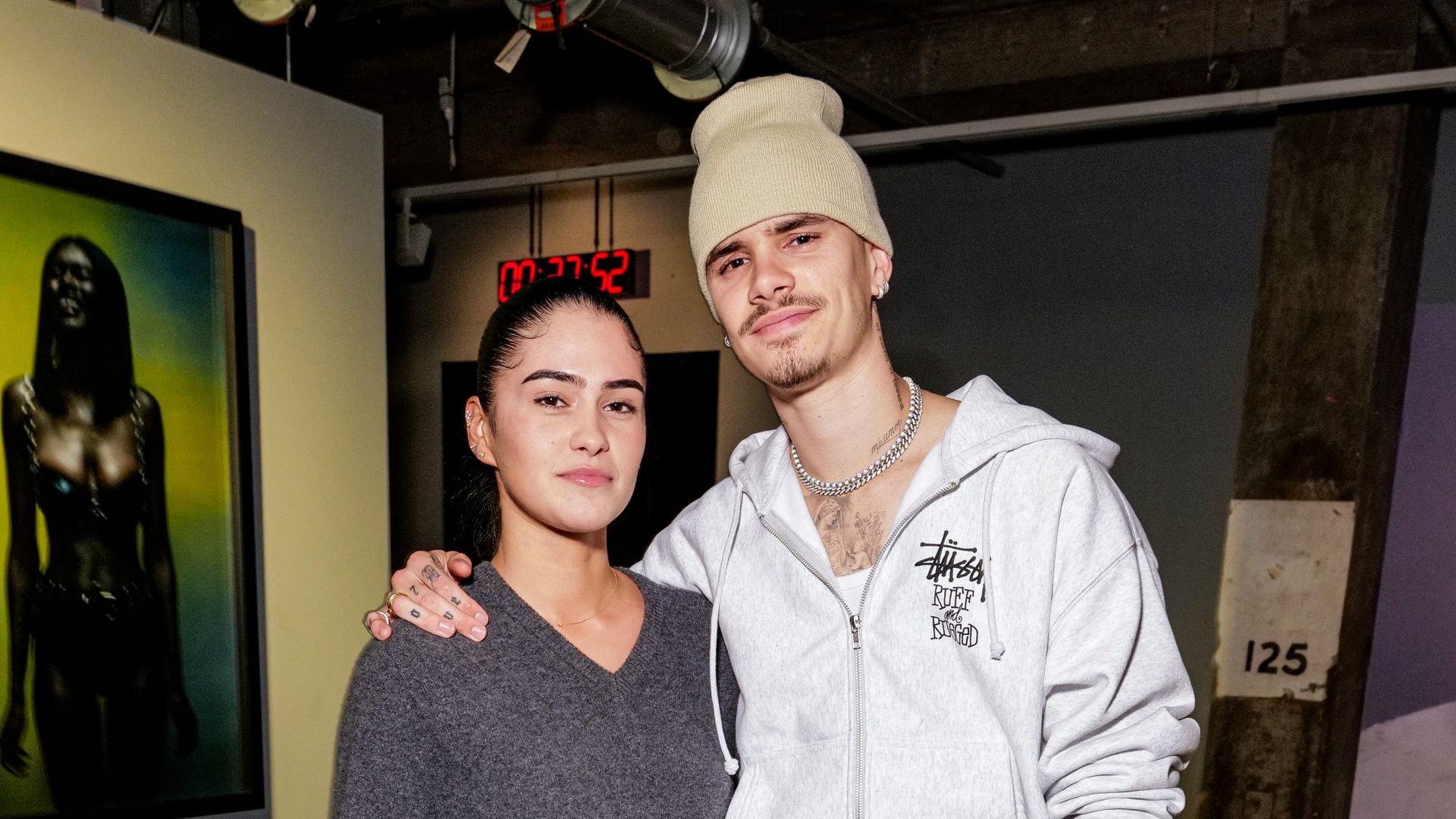 Romeo Beckham and Kim Turnbull reignite their romance and spark engagement rumors