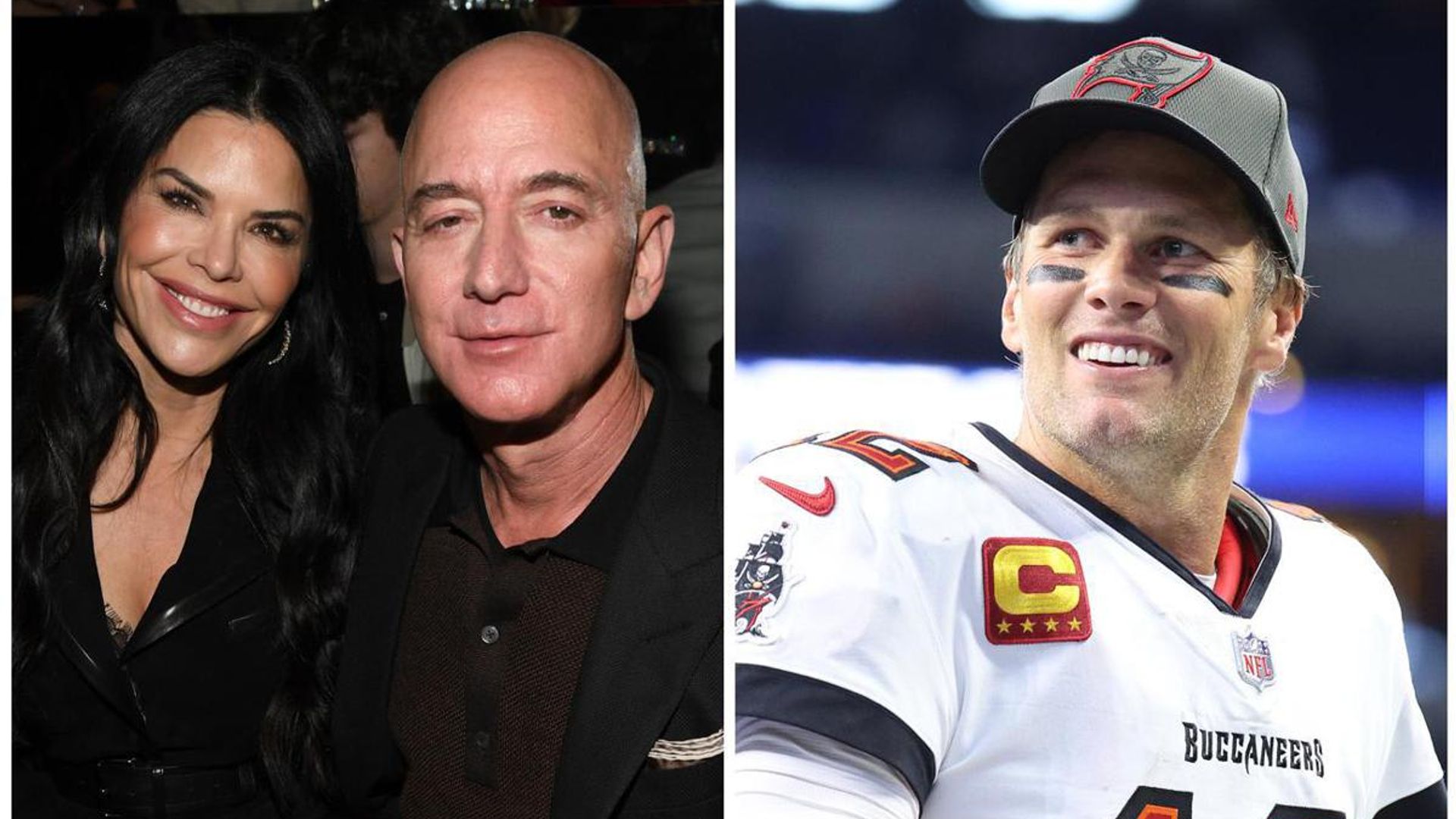 Lauren Sanchez and Jeff Bezos rock ‘Brady’ hoodies to congratulate Tom Brady on his retirement