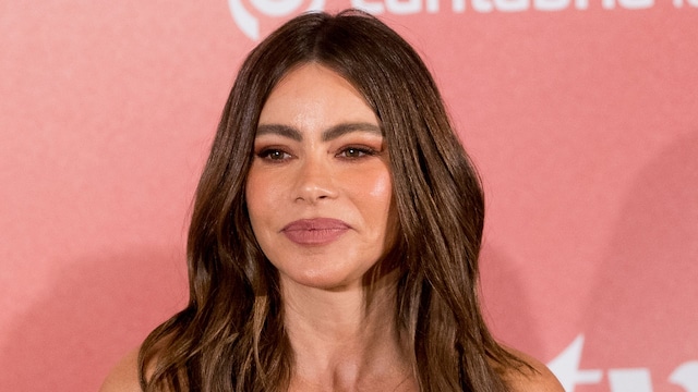 Sofia Vergara attends TOTY cosmetics presentation at Four Seasons Hotel on July 02, 2025 in Madrid, Spain