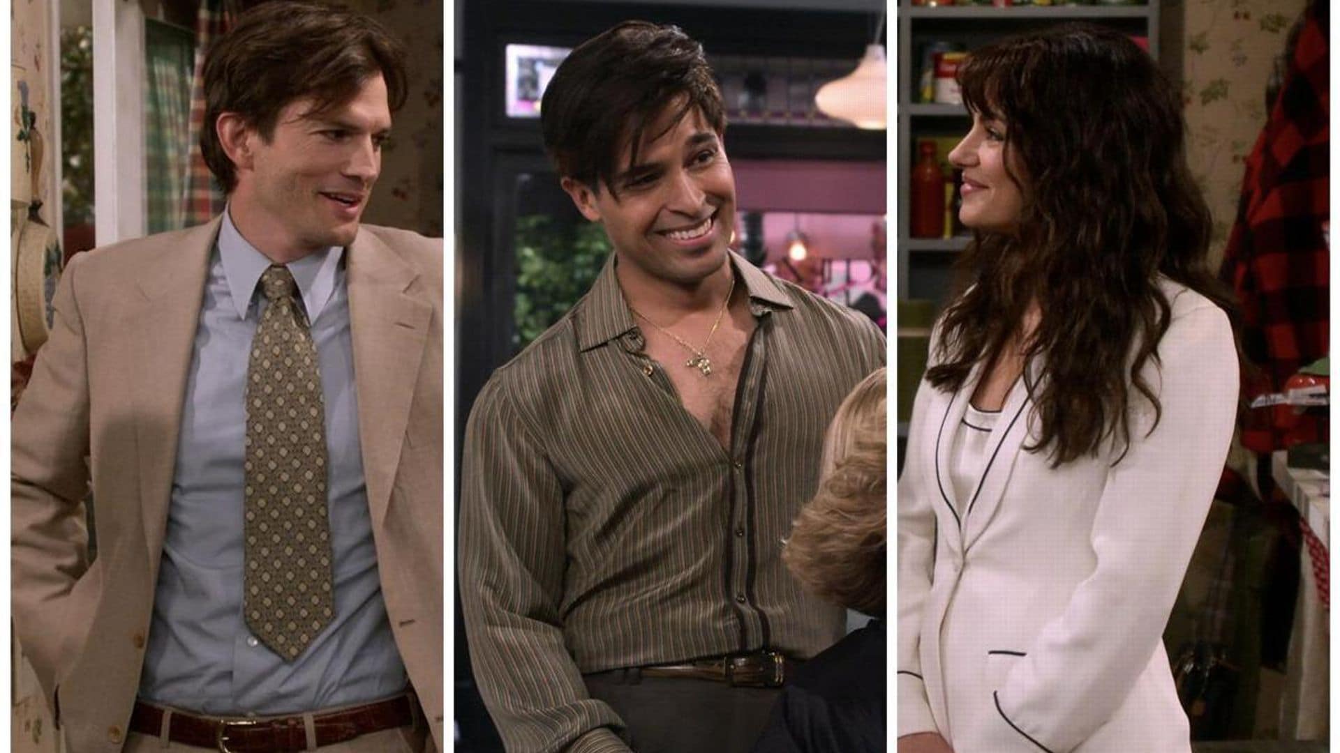 First look at Wilmer Valderrama, Ashton Kutcher, Mila Kunis, and more in ‘That ’90s Show’