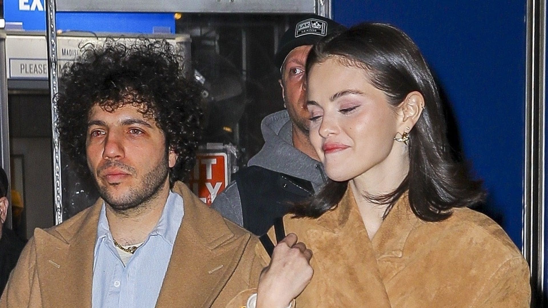 Selena Gomez and Benny Blanco wear coordinated cowboy core courtside looks amid Coachella rumors