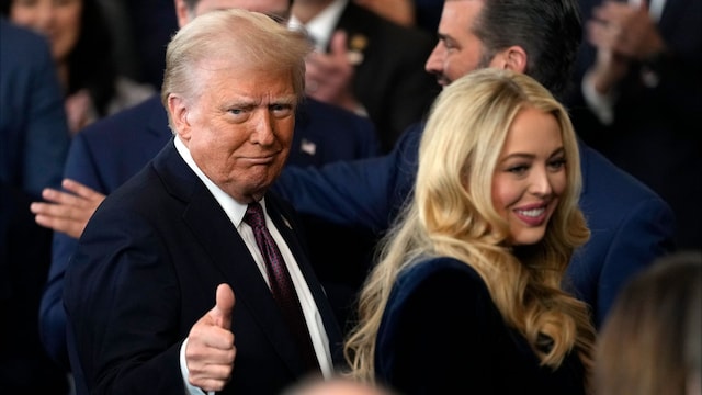 President Donald trump's daughterTiffany welcomes first child