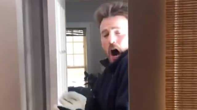 chris evans brother prank video
