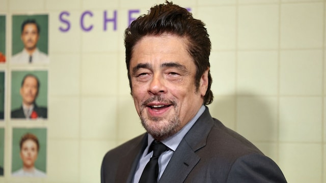 Benicio del Toro attends Focus Features' "The Phoenician Scheme" New York Premiere at Jazz at Lincoln Center on May 28, 2025 in New York City