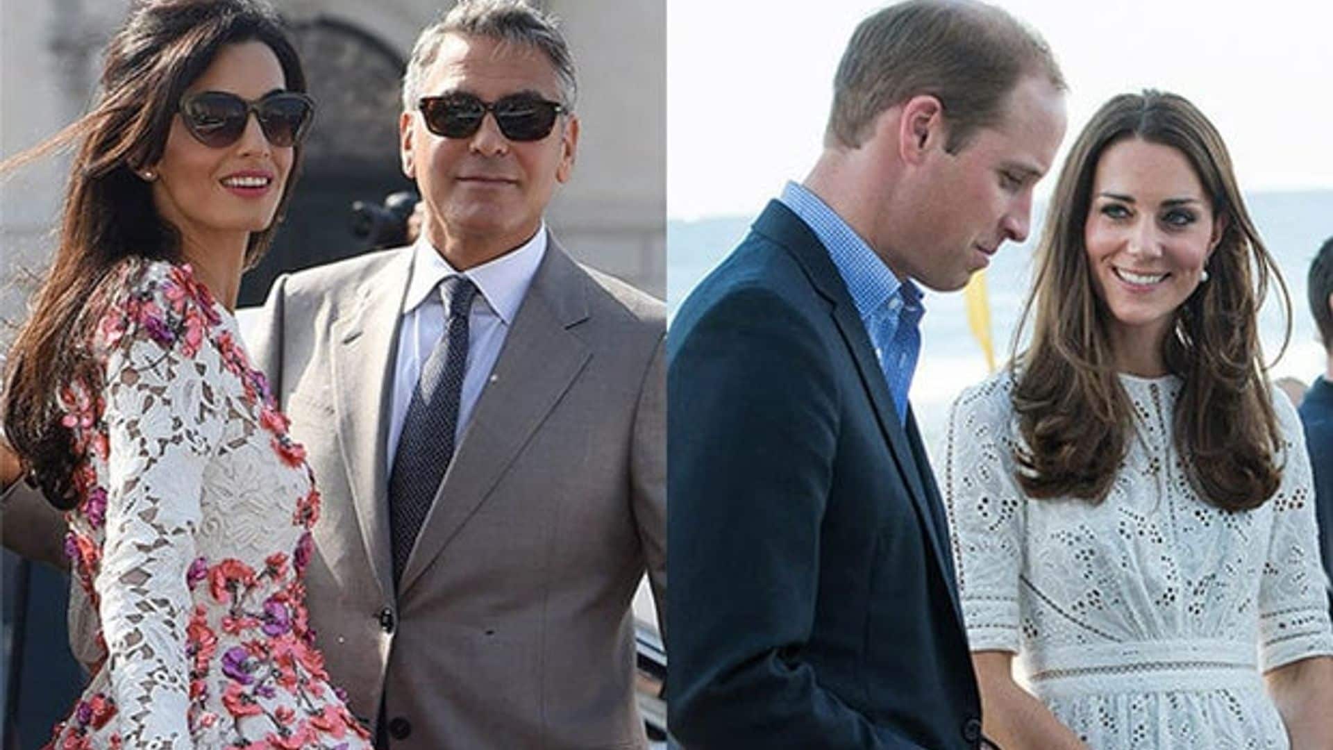 How Duchess Kate and Amal Alamuddin interpret 7 style trends