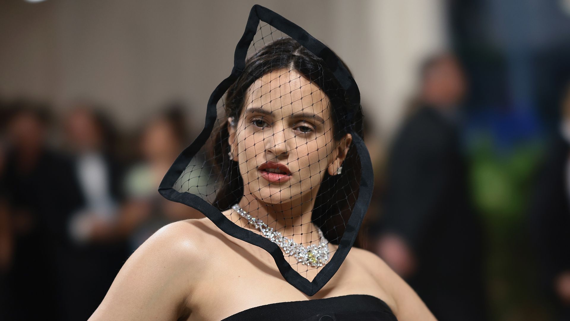 Rosalía stuns in perfect color pairing look at the Dior Party in Paris