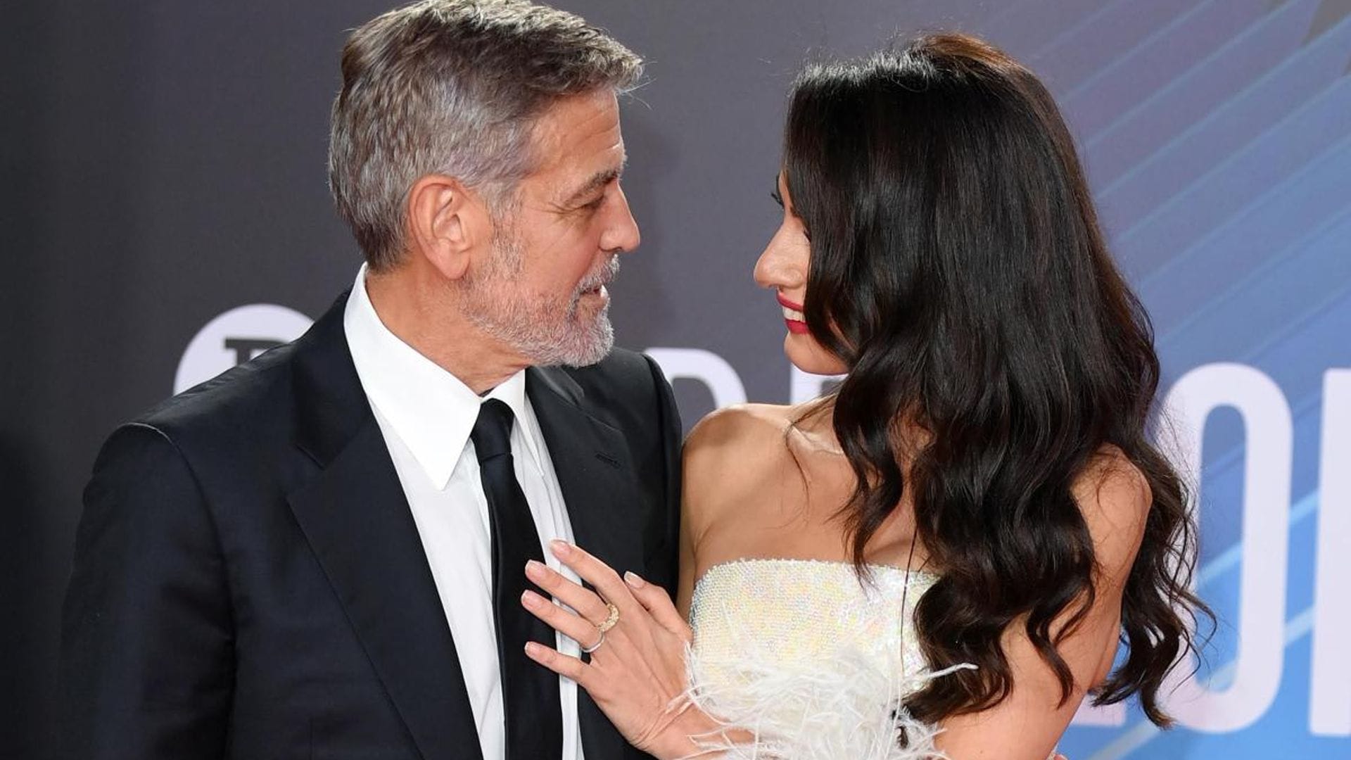 Amal Clooney says ‘incredibly inspirational’ husband George Clooney and their twins give her ‘balance’
